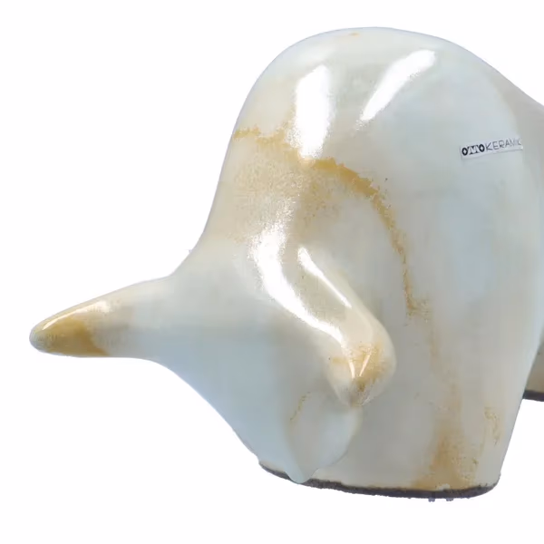 Otto Keramik Cream Bull