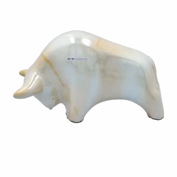 Otto Keramik Cream Bull
