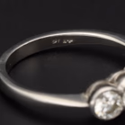 Platinum 5-Stone Diamond Ring