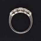 Platinum 5-Stone Diamond Ring