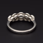 Platinum 5-Stone Diamond Ring