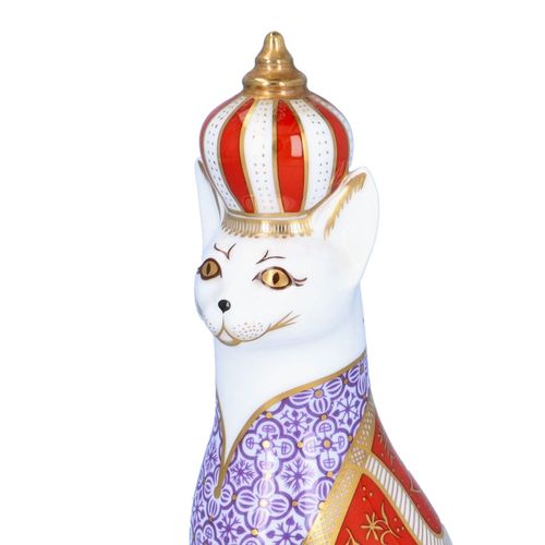 Royal Crown Derby Royal Cats Abyssinian image-3