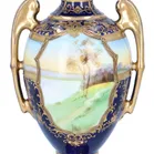 Antique Noritake Pedestal Vase