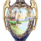 Antique Noritake Pedestal Vase