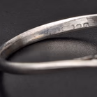 18ct White Gold Round Diamond & Triple Halo Sapphire Cluster Ring