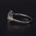 Platinum Ruby & Diamond Ring