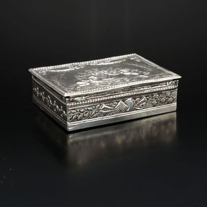 Early 20th Century European Silver Snuff Box