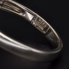 18ct White Gold Diamond Cluster Ring