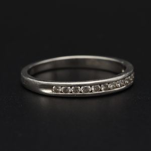 Platinum 0,25ct Diamond Ring