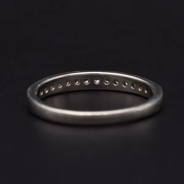 Platinum 0,25ct Diamond Ring