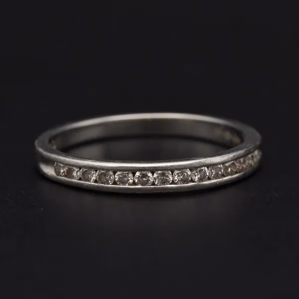 Platinum 0,25ct Diamond Ring