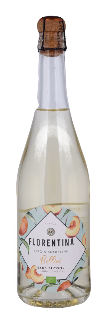 FLORENTINA BELLINI SPARKLING ØKO M/pant, alkoholfri mousserende Bedst før: 01-01-2026