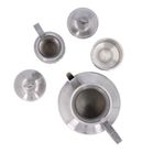 Vintage Snorre Norsk Tinn Pewter Teapot Set