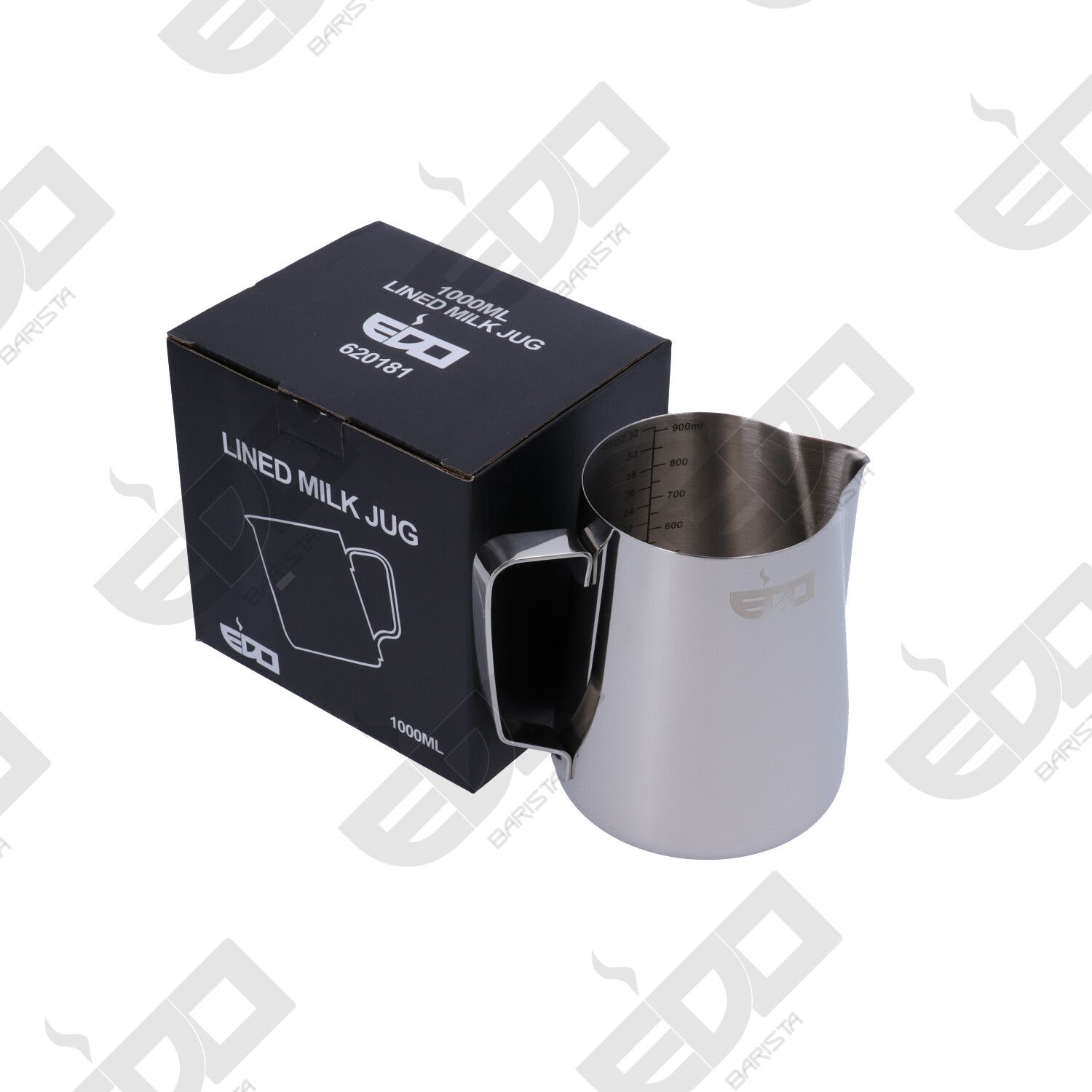 600/900ml 304 Stainless Steel Coffee Milk Frothing Pitcher With