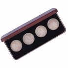 Victorian Silver Double Florin Set