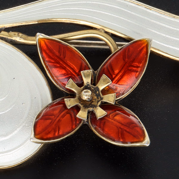 Norwegian Silver Brooch