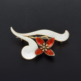 Norwegian Silver Brooch