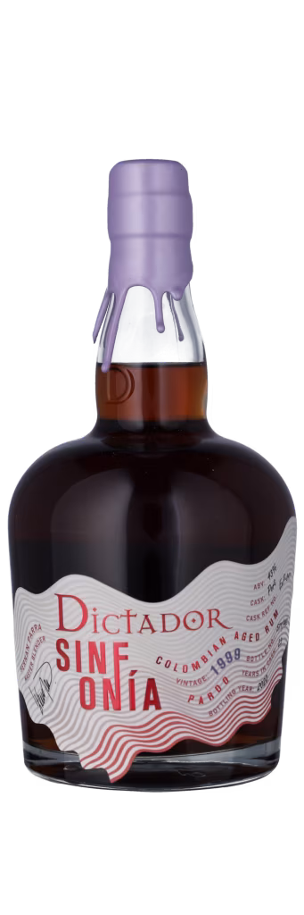 DICTADOR SINFONIA RUM 43% Pardo Vintage 1999 Dictador