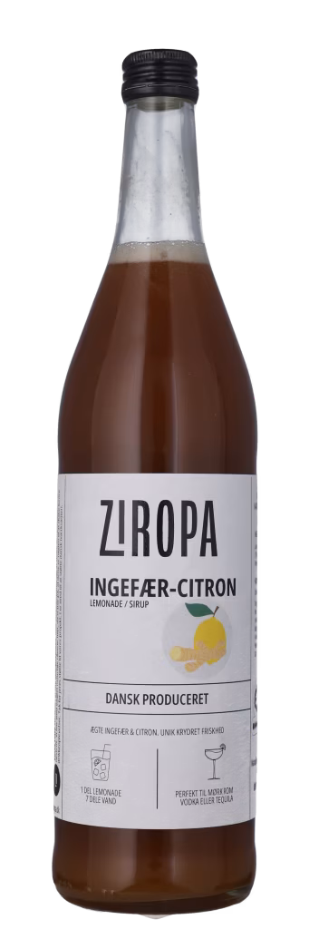 INGEFÆR-CITRON LEMONADE Ziropa