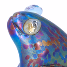 John Ditchfield Glassform Iridescent Frog Sculpture