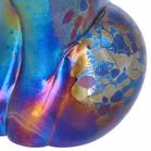 John Ditchfield Glassform Iridescent Frog Sculpture
