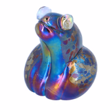 John Ditchfield Glassform Iridescent Frog Sculpture