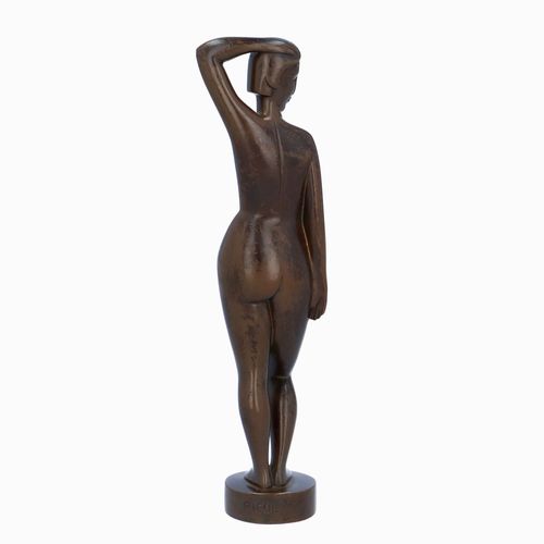Art Nouveau Bronze Figure image-5