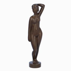 Art Nouveau Bronze Figure