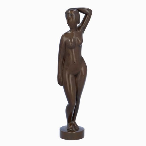 Art Nouveau Bronze Figure image-1