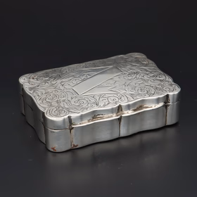 Silver Snuff Box