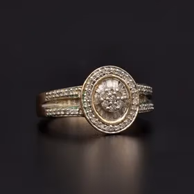 Gold 0.50ct  Diamond Ring