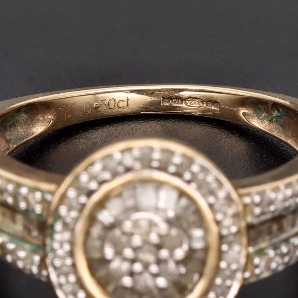 Gold 0.50ct  Diamond Ring