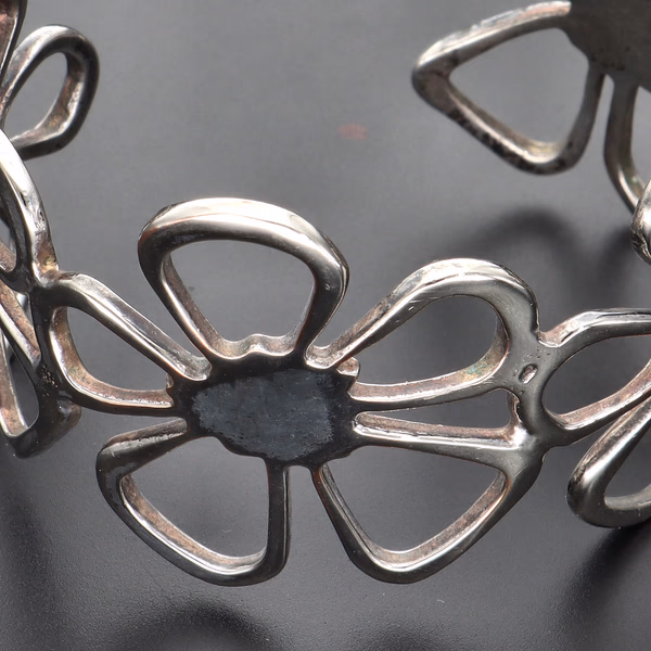 Tiffany & Co Elsa Peretti Sterling Silver Daisy Cuff