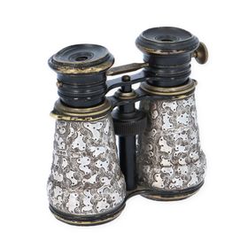 Pair of Georgian Silver Cased Binoculars