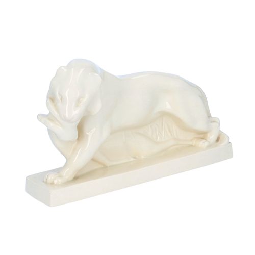 Wedgwood Figure of a Tiger with Buck image-1