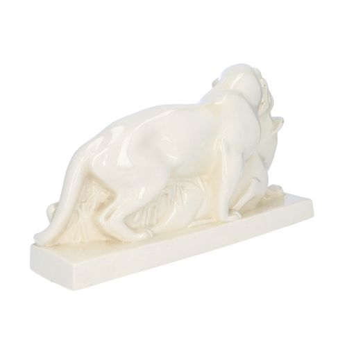 Wedgwood Figure of a Tiger with Buck image-5