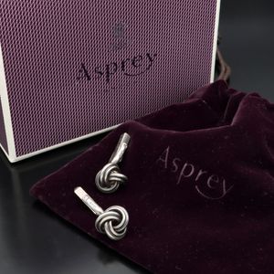 Pair of Asprey Celtic Knot Cufflinks