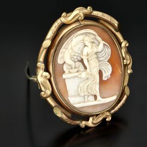 Pinchbeck Shell Cameo