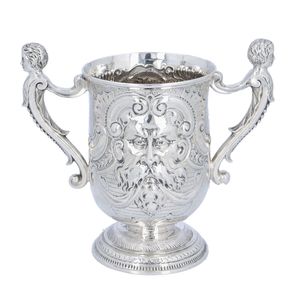 George III Period Silver Loving Cup