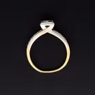 18ct Gold Diamond Sapphire Ring