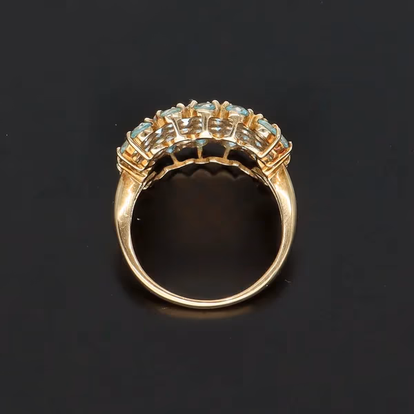 9ct Gold Apatite Ring