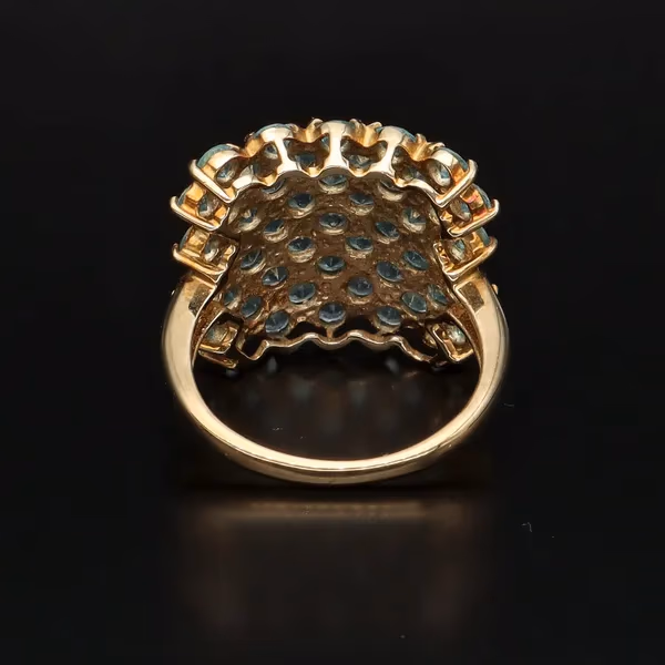 9ct Gold Apatite Ring