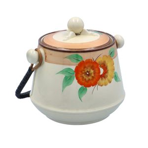 Clarice Cliff Morning Dew Biscuit Barrel