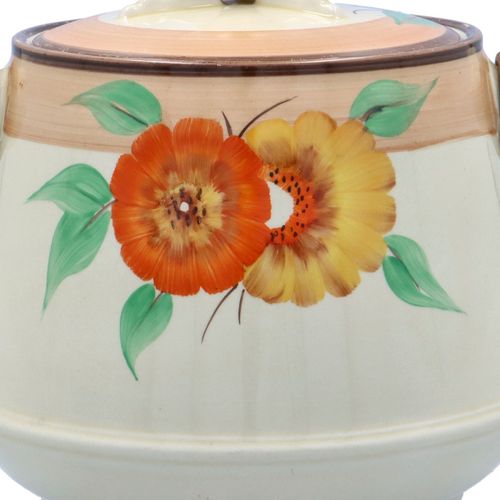 Clarice Cliff Morning Dew Biscuit Barrel image-4