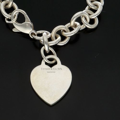 Tiffany Heart Silver Bracelet image-3
