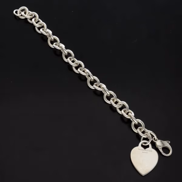 Tiffany Heart Silver Bracelet