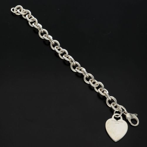 Tiffany Heart Silver Bracelet image-2