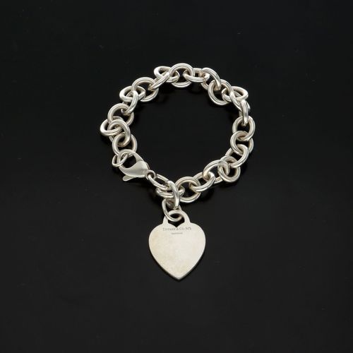 Tiffany Heart Silver Bracelet image-1