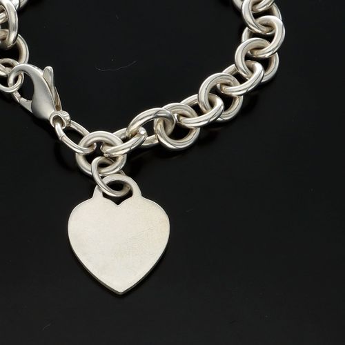 Tiffany Heart Silver Bracelet image-4