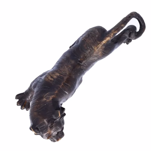 19th Century Japanese Bronze Tiger